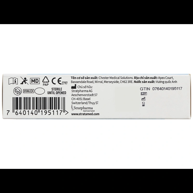 Gel Stratamed hỗ trợ giảm vết thương hở tuýp 5g - 3